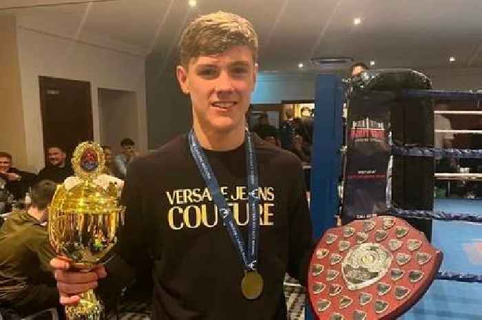 Coatbridge boxer wins memorial shield in emotional family moment