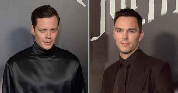 Nicholas Hoult Has 'Nosferatu' Costar Bill Skarsgård's 'Prosthetic P---- Framed at Home' After Given as 'Wrap Gift' by Director Robert Eggers