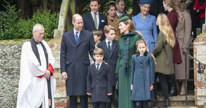 Prince William Seen Comforting Kate Middleton During 'Moment of Concern' at Royal Family's Christmas Walk