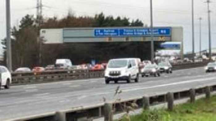 M8 section reopens after raw sewage flooding