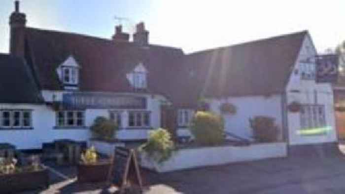 Pub badly damaged after fire breaks out in roof