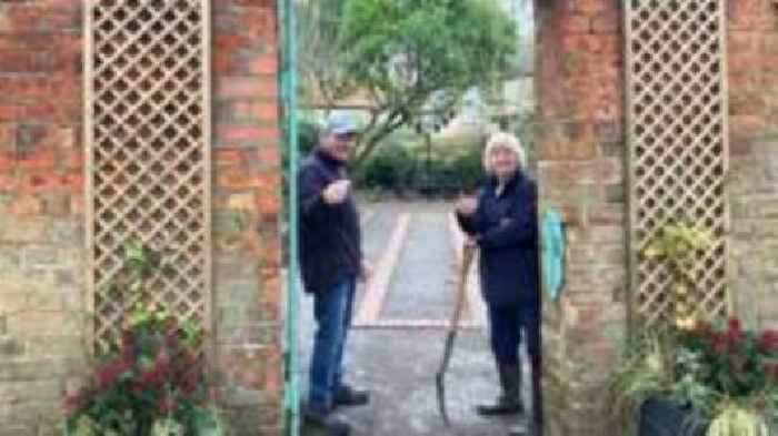 Inside the hidden garden in the heart of a city