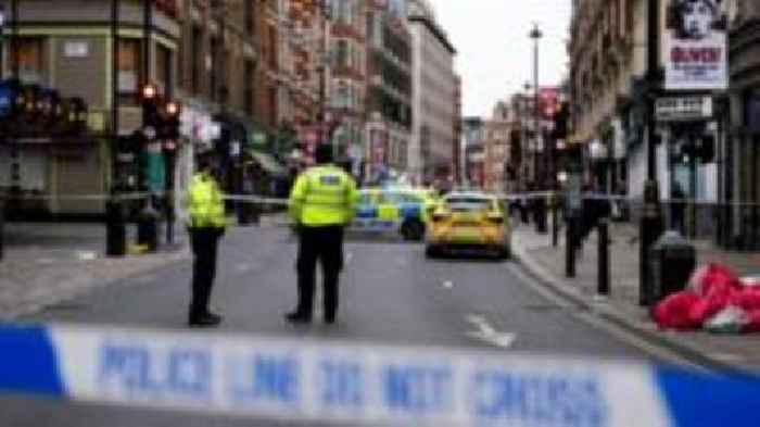 Man charged after car hit four people in London