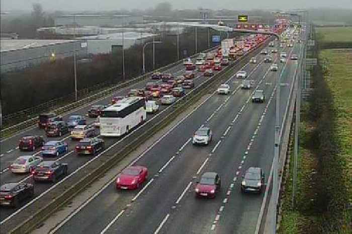 Live: M5 chaos near Bristol as two crashes spark long delays