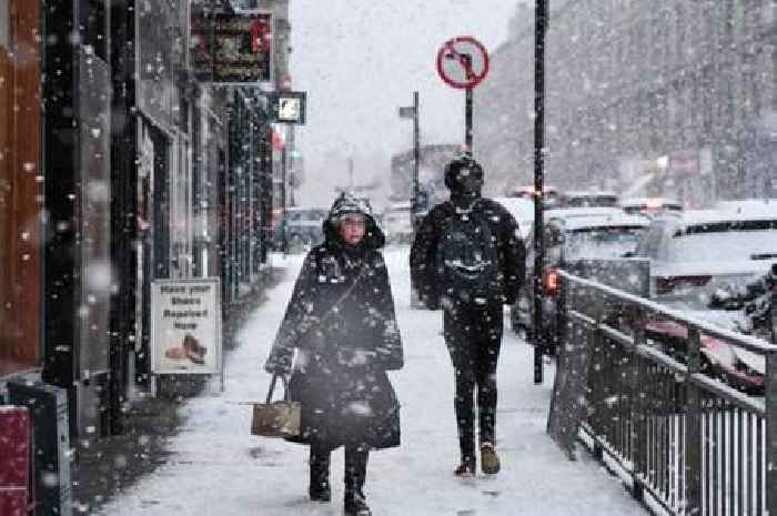 UK set for snow 'blitz' next week with nine major towns and cities battered