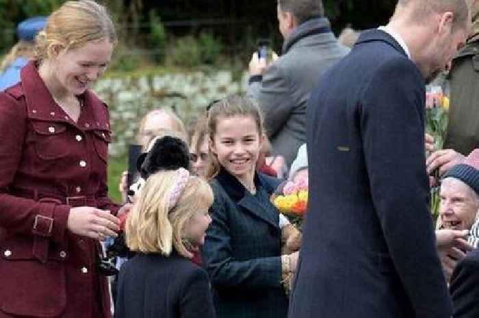 Zara and Mike Tindall's children Mia and Lena share jokes with Princess Charlotte as Royal fans all say same thing