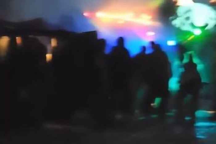 Illegal rave shut down by police in rural Somerset