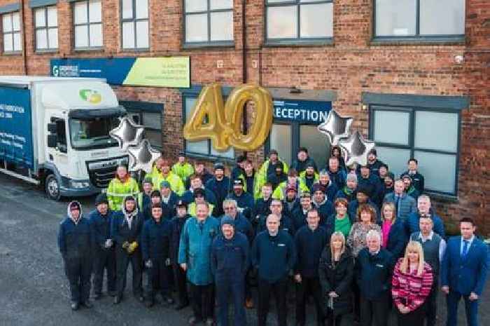 Stoke-on-Trent firm celebrates 'incredible' 40 years in business