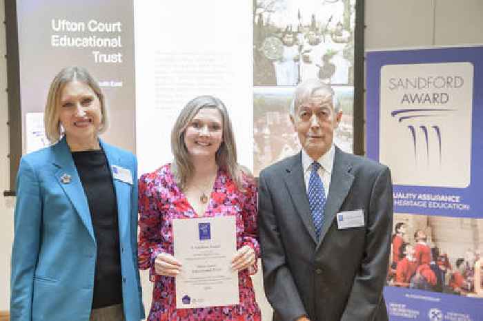  Ufton Court Celebrates Prestigious Sandford Award for Heritage Learning Excellence