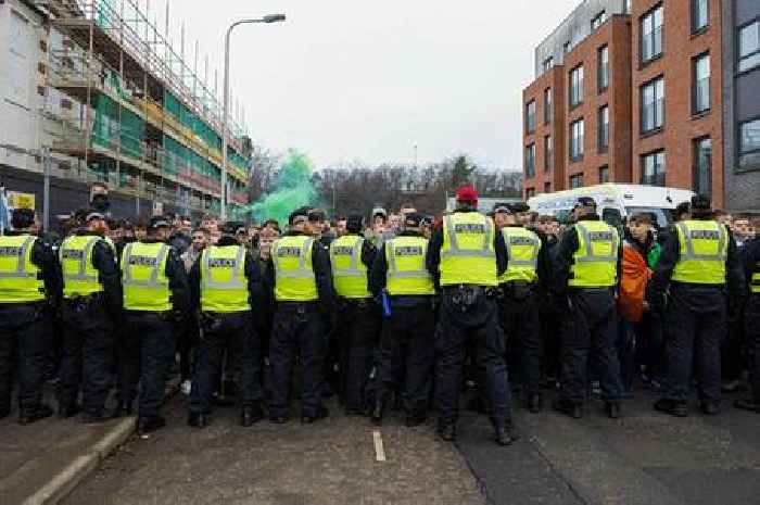 Three men charged after pyrotechnic incidents ahead of Edinburgh derby