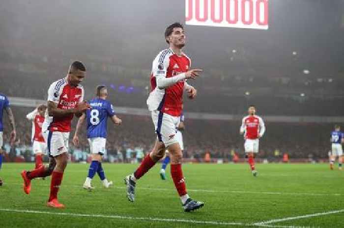 Arsenal player ratings vs Ipswich as Kai Havertz makes the difference and Declan Rice bright