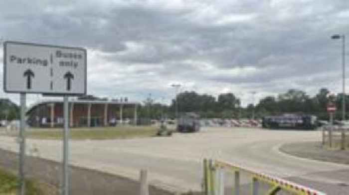 Football fans angry after car park closed