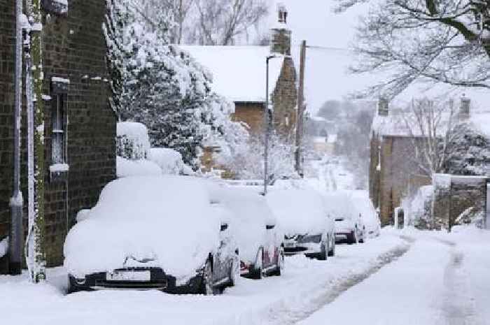 Met Office yellow weather warning as five areas 'to be hit by snow'