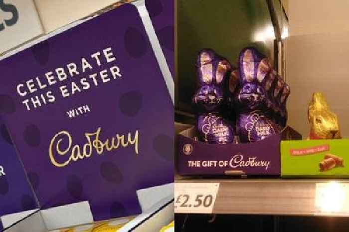 Shoppers spot Easter eggs on Tesco, Asda and Morrison's shelves - 3 months early