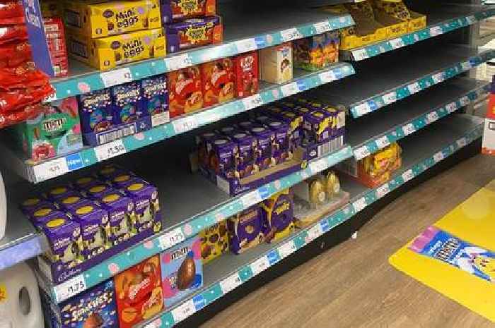 Morrisons selling Easter eggs already as Christmas stock ditched