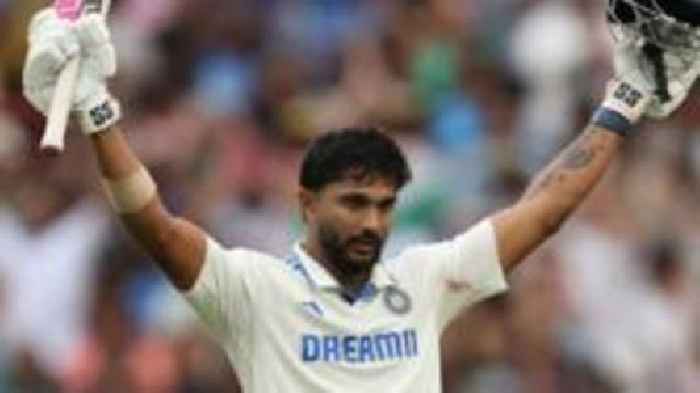 Reddy's first Test ton keeps India in fourth Test