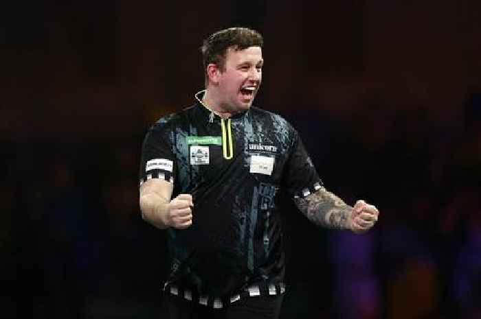 Callan Rydz branded 'a man possessed' after huge 4-0 PDC World Darts Championship win