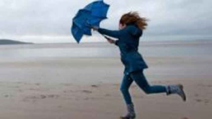 Wind warning for 75mph gusts across Wales