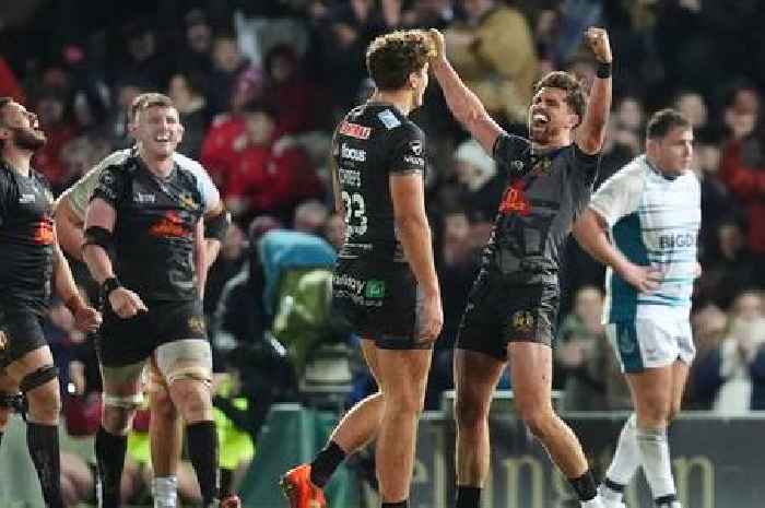 Henry Slade lets cheeky analogy slip on live TV in delight of Exeter Chiefs' first win