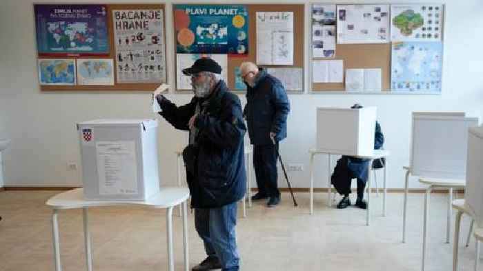 Croatia holds presidential election with incumbent NATO, EU critic favored 