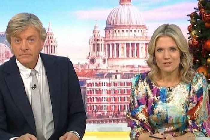 GMB's Richard Madeley and Charlotte Hawkins share breaking news live on air