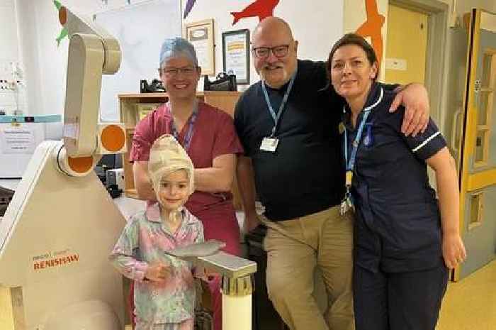 Vote to name Bristol Royal Hospital for Children’s newest neurosurgery robot