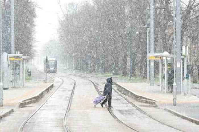 Met Office warns of 'blizzard-like conditions' as snow and wind warnings issued for New Year's Day