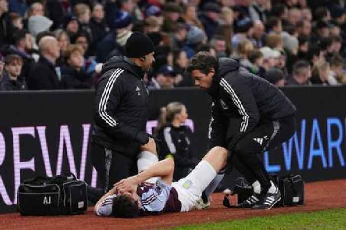 Aston Villa suffer fresh injury blow in Brighton clash