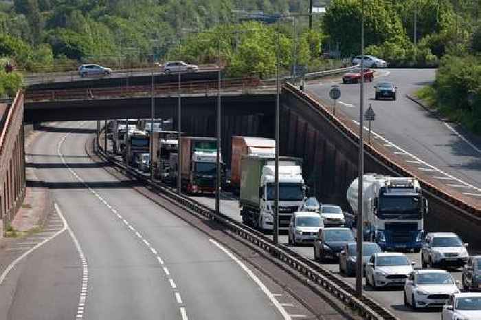 Girl in Royal Stoke as crash shuts Stoke-on-Trent A50