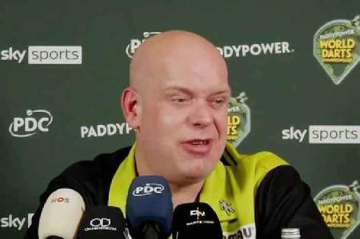 Michael van Gerwen 'mocks Peter Wright's marriage' in rant at World Darts Championship star