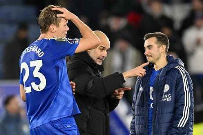 What Pep Guardiola told Bilal El Khannouss and Harry Winks after Leicester City loss to Man City