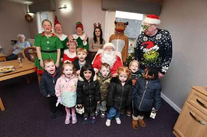 Bield Blackfaulds Court in Fauldhouse make Christmas special for kids