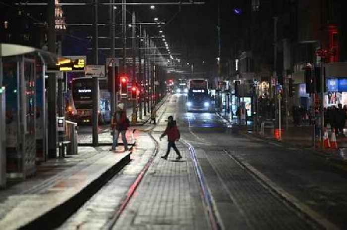 Edinburgh crowds stay home after Hogmanay celebrations cancelled amid wild weather