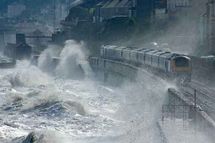 Scotland battered by wild weather as rail lines closed and dozens of flood warnings issued