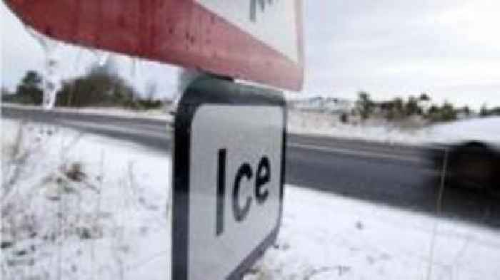 Yellow weather warning for ice issued for NI