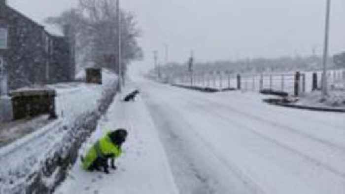 Met Office issues ice warning as temperatures drop