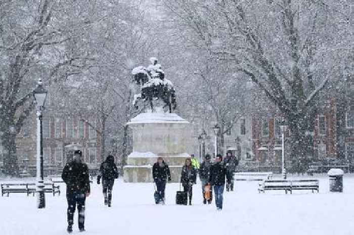 Snow warning for Bristol as Met Office issues yellow weather warning