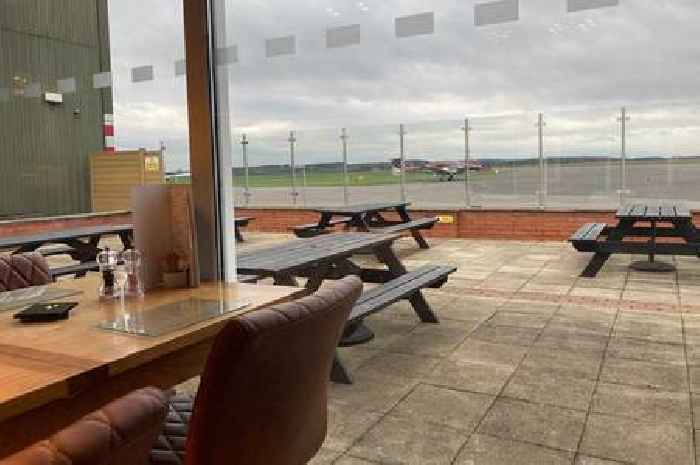 The Nottinghamshire café where you can watch planes take off - but not the one you think