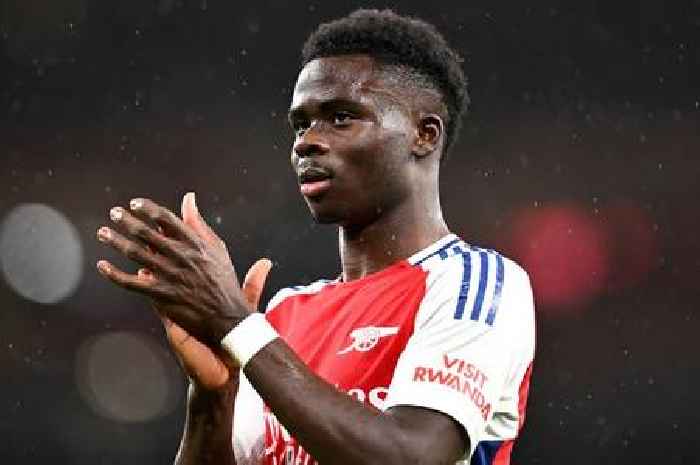Bukayo Saka sends four-word message to Arsenal fans after 'difficult' injury update