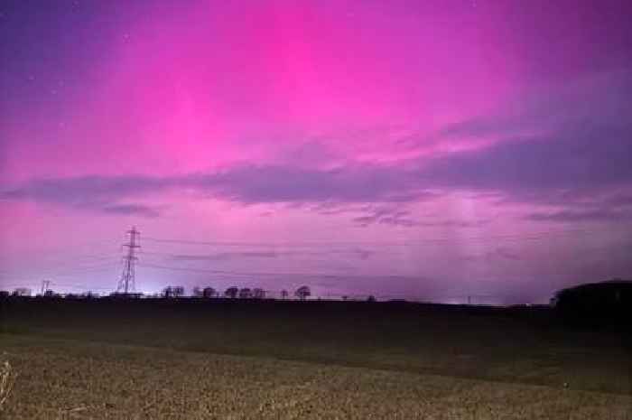 Your stunning pictures as Northern Lights put on a New Year's Day show over East Yorkshire