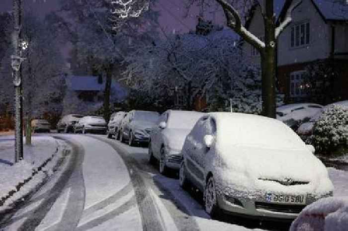 Met Office shares exact time snow will hit Midlands as yellow weather warning issued