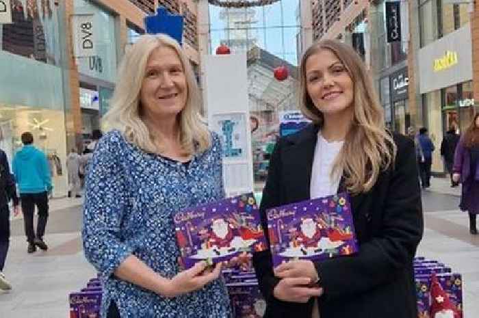 The Centre, Livingston donated selection boxes to the ‘Community Fridge’ in Craigshill