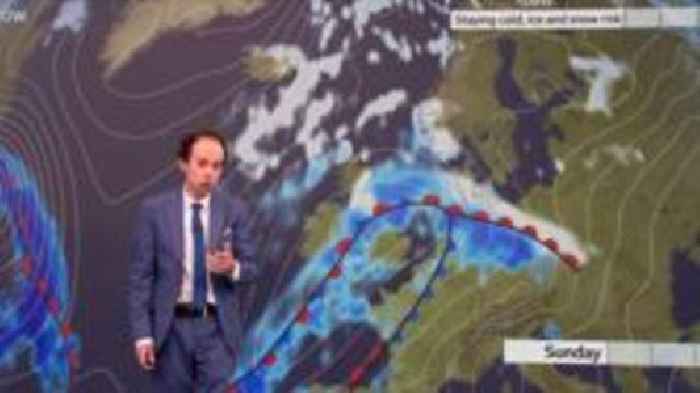 Watch the latest weather warning forecast for Scotland