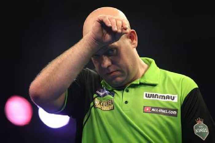 Michael van Gerwen's mouth trouble as darts star had to give up eating steaks