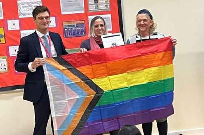 Pride shines bright as St Luke's School earns national Rainbow Flag Award