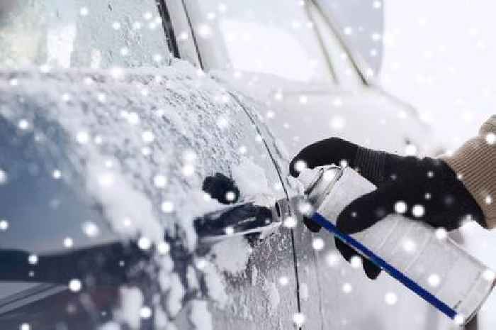 50p item that will stop your car doors freezing shut as ice and snow hit