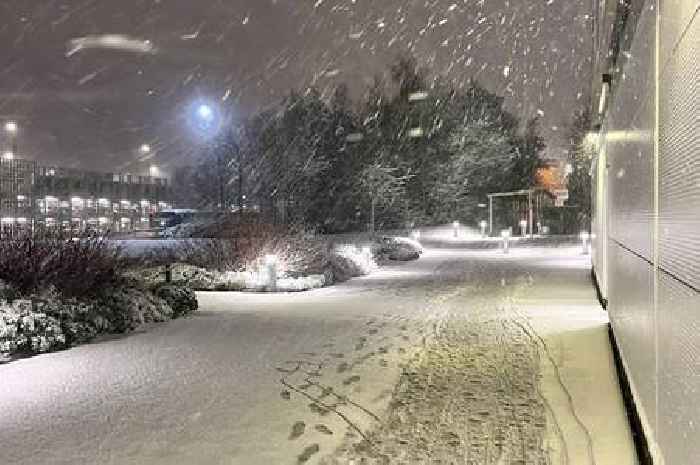 LIVE: Bristol Airport diverts and cancels flights as snow falls