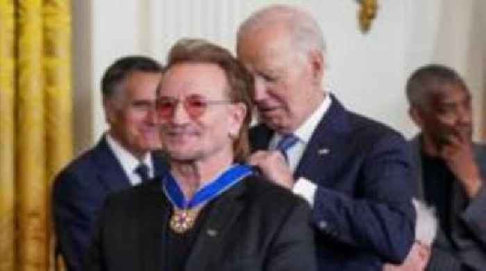 Biden honours Wintour, Bono and Soros with Medal of Freedom