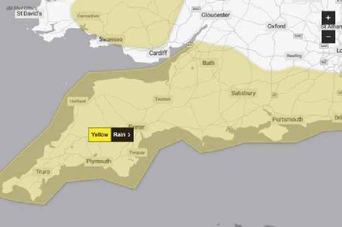 New Met Office weather warning as 24 hours of rain expected to soak Bristol