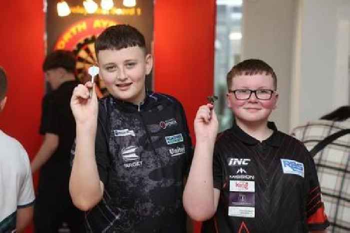 Scots teens beat darts champ Luke Littler and now want his title